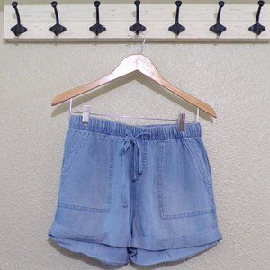 🍉Loose Flowy Denim Shorts Size S